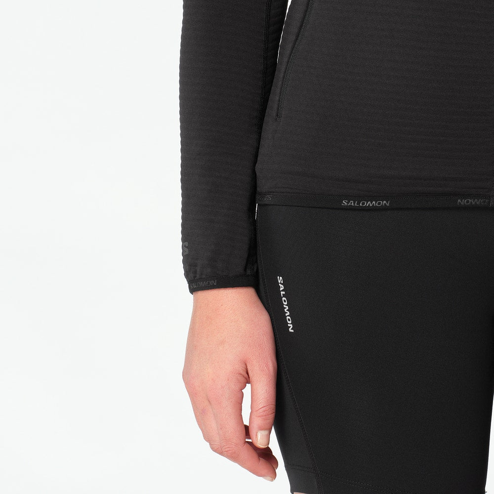 Women's Lightweight Full-Zip Fleece - White