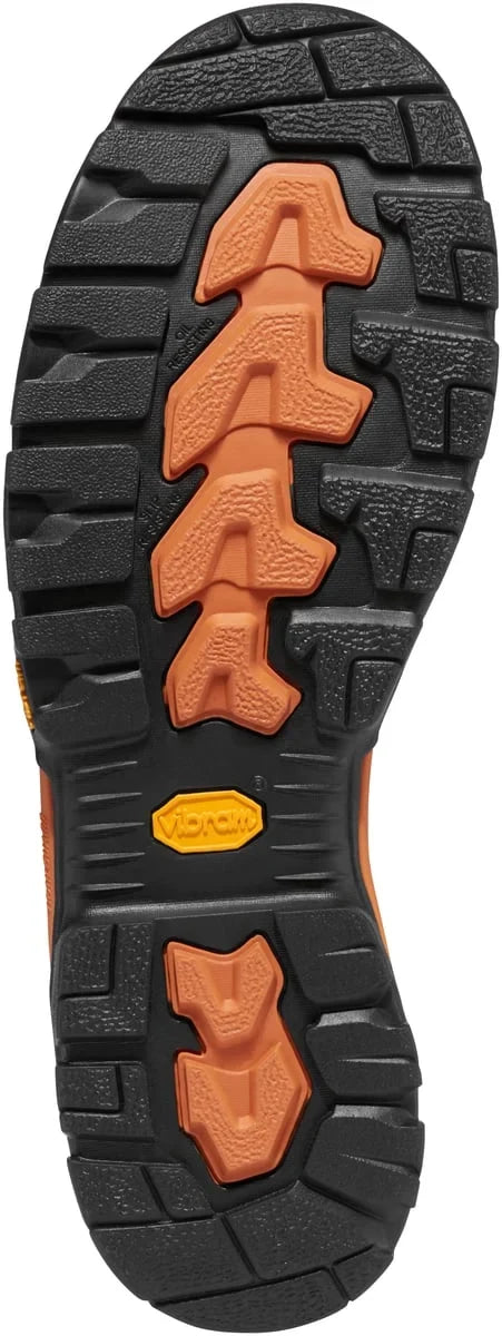 Waterproof Composite Toe Work Boot - Brown/Orange