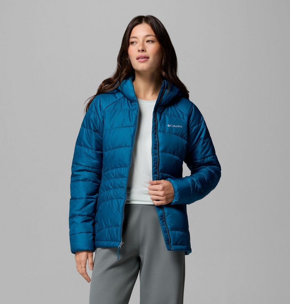 Women's Insulated Hooded Jacket - Wine