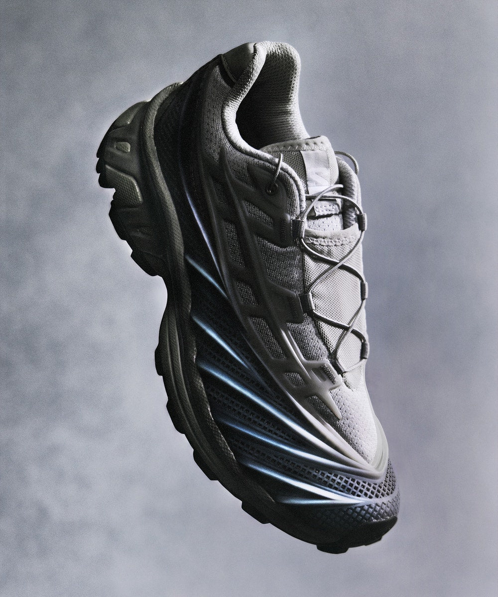 Layered Mesh Sneaker - Black