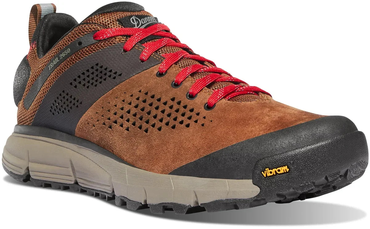 Men's 3-Inch Trail Hiking Shoe - Brown/Red