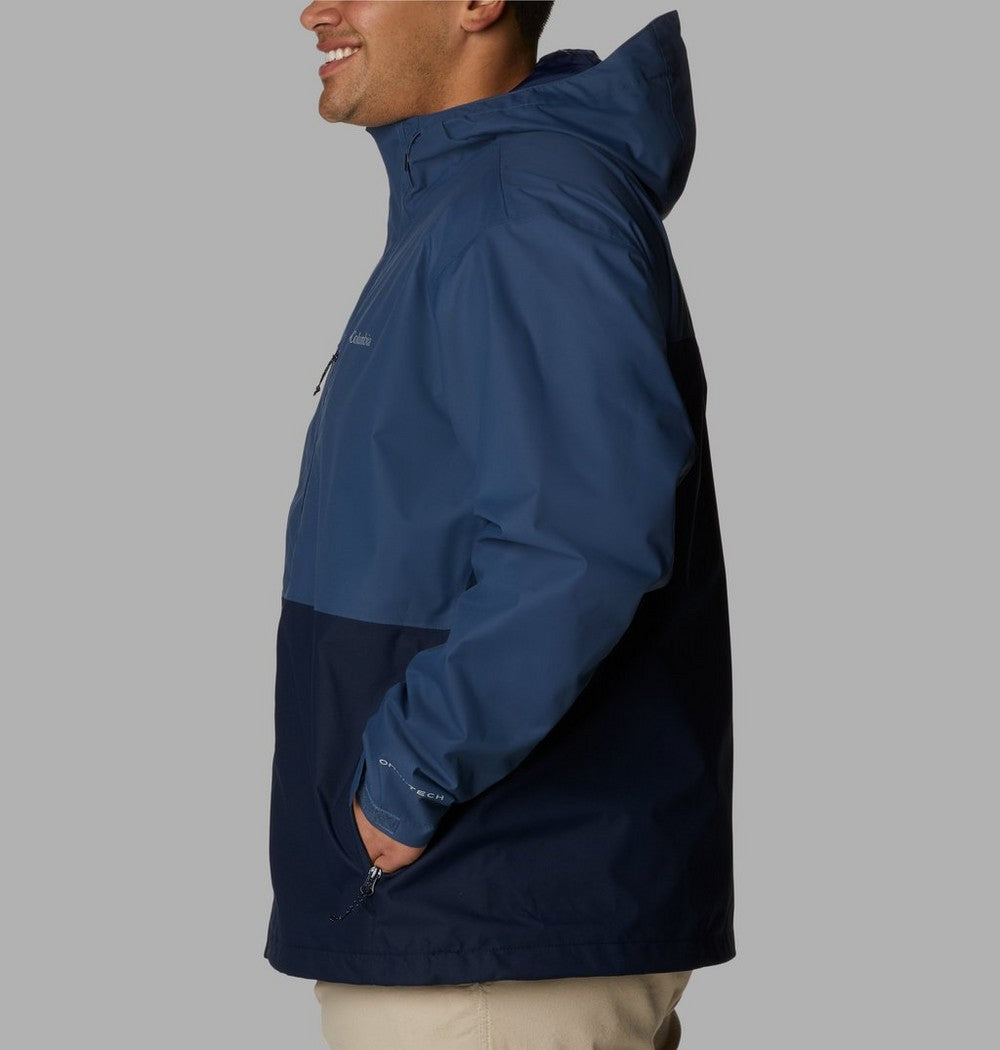 Men's Big Waterproof Rain Jacket - Red