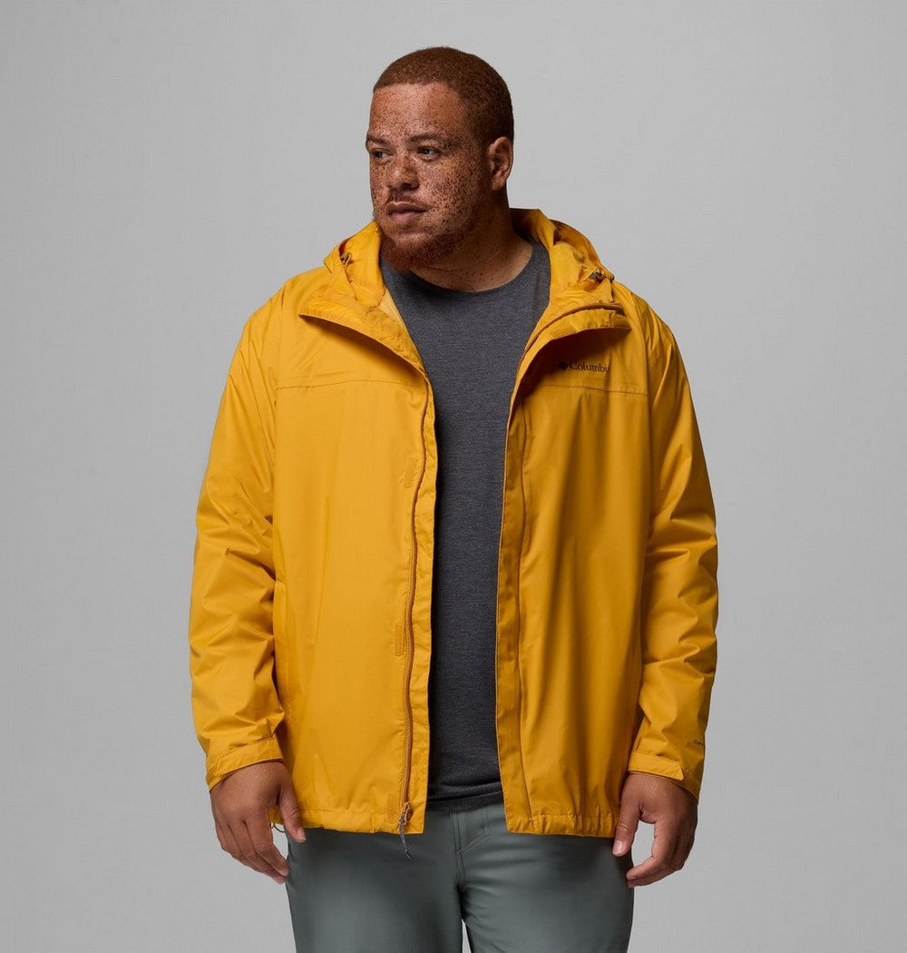 Men's Big Seam-Sealed Rain Jacket - Blue