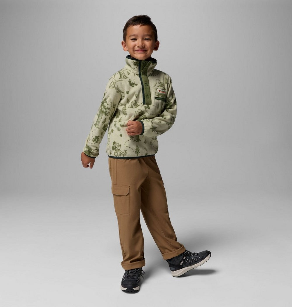 Kids' Character Print Half-Snap Fleece - Light Green