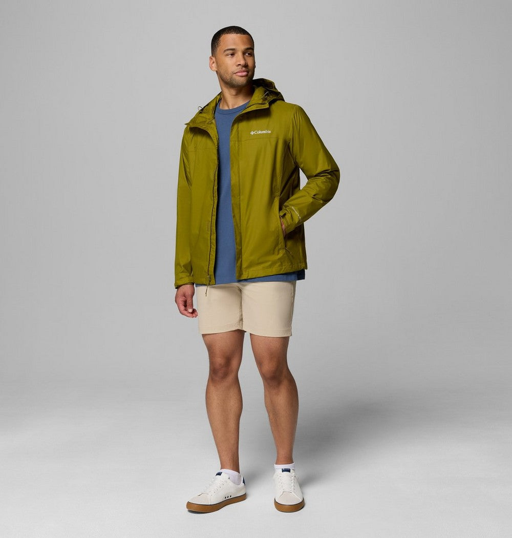 Men's Packable Rain Jacket - Blue