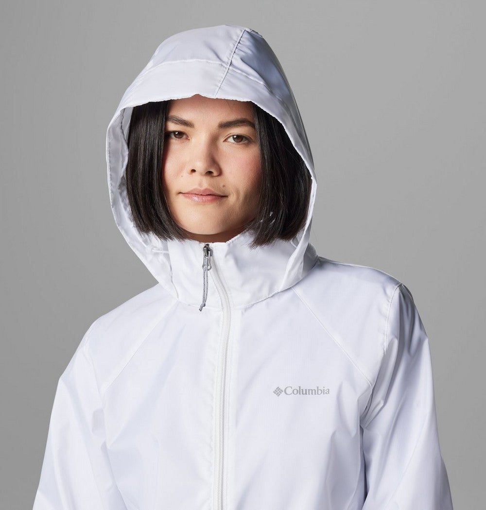 Women's Packable Water-Repellent Jacket - Blue