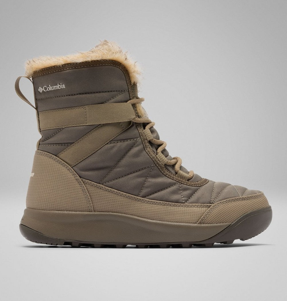 Women's Insulated Winter Ankle Boot - Gray Purple