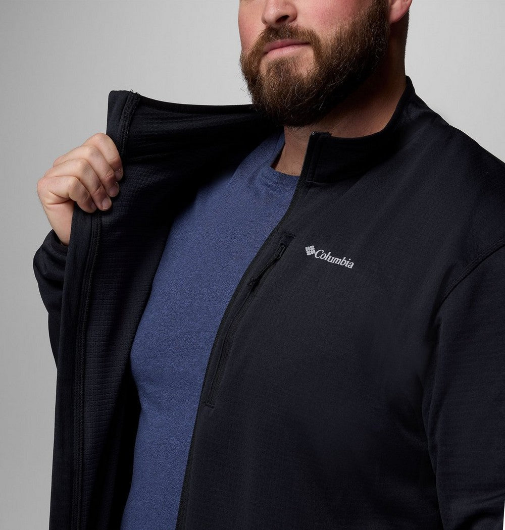 Men's Big Grid Fleece Full-Zip Jacket - Green