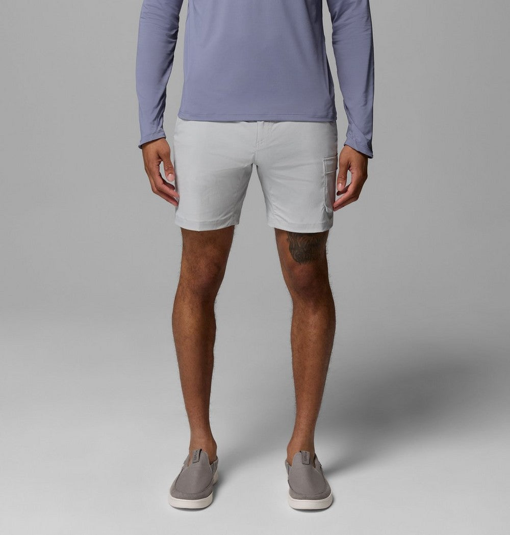 Men's Stretch Fishing Shorts - Cool Grey
