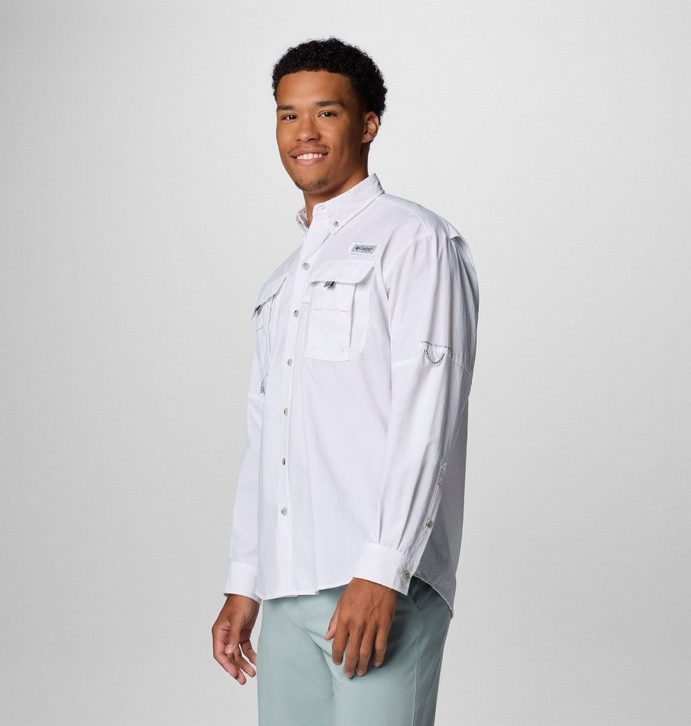 Men's Tall Long-Sleeve Vented Fishing Shirt - Gray