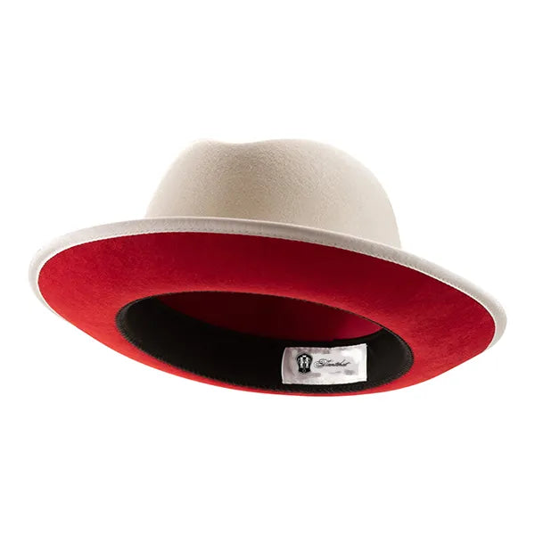 Classic Center-Creased Fedora-King (Sandy Beige)