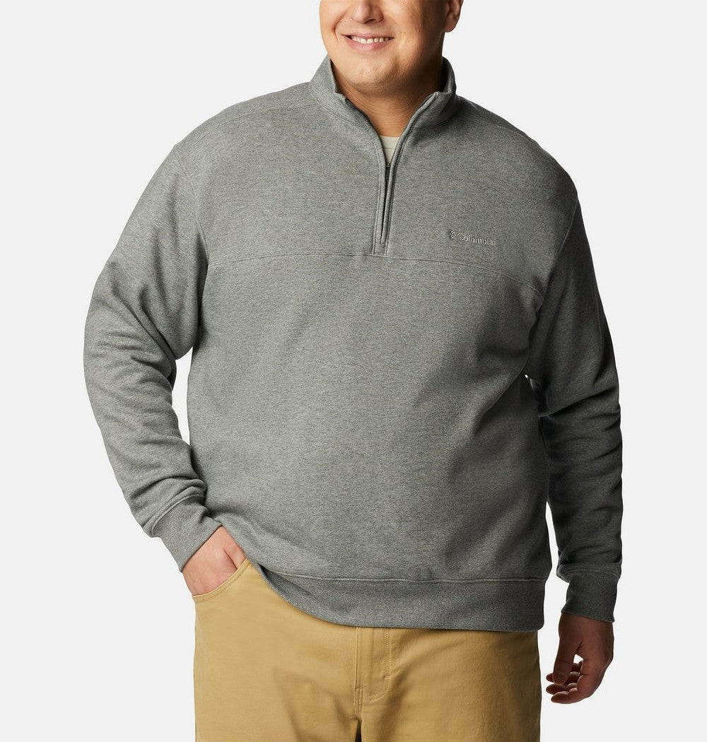 Men's Big Half-Zip Fleece Pullover - Blue