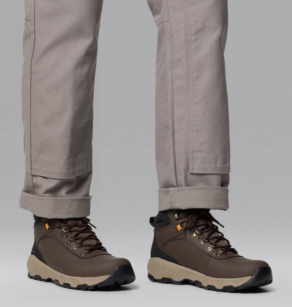 Men's Waterproof Leather Hiking Boot - Black