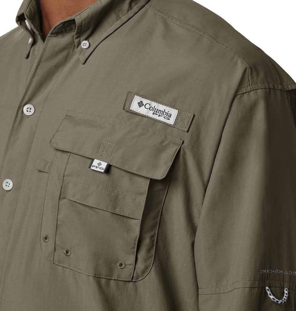 Men's Tall Long-Sleeve Vented Fishing Shirt - Gray