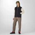 Insulated Cotton Canvas Utility Vest - Black Olive