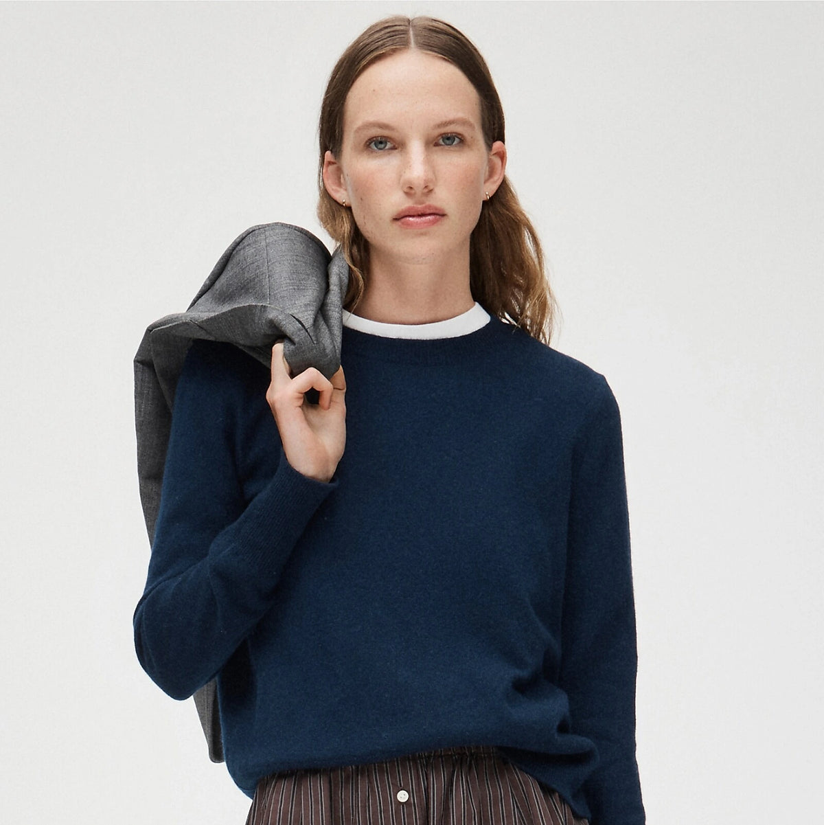 Cashmere Classic-Fit Crewneck Sweater - Black