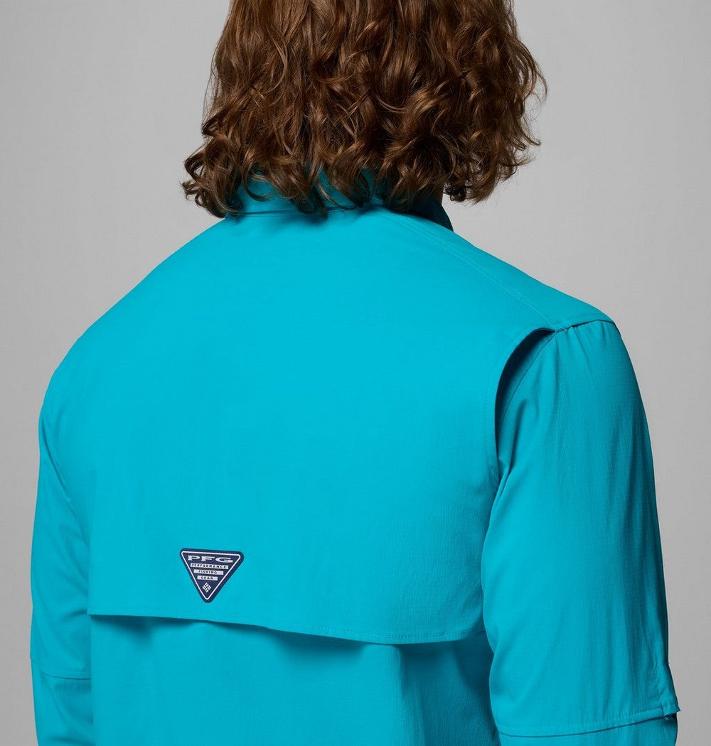 Men's UPF 50 Fishing Button-Up Shirt - Navy