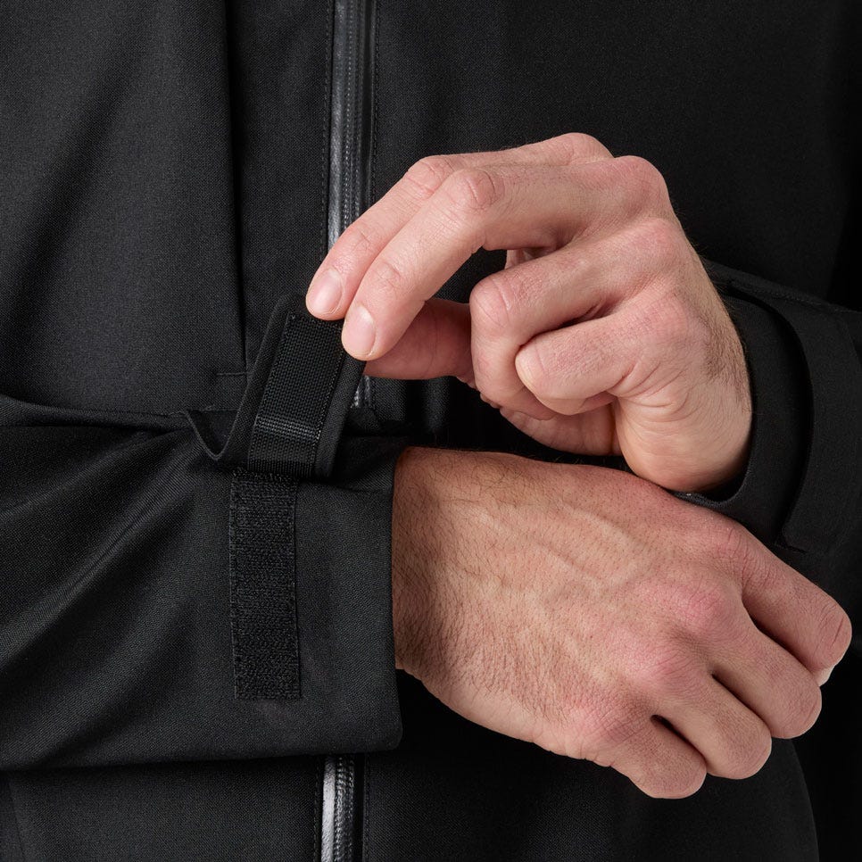 Waterproof Stretch Shell Work Jacket - Black