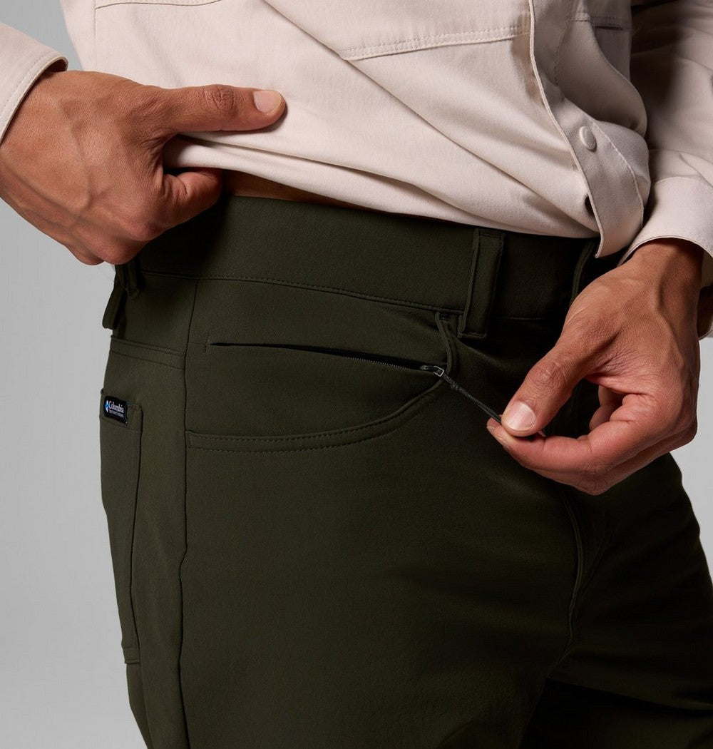 Men's Stretch Five-Pocket Pants - Green