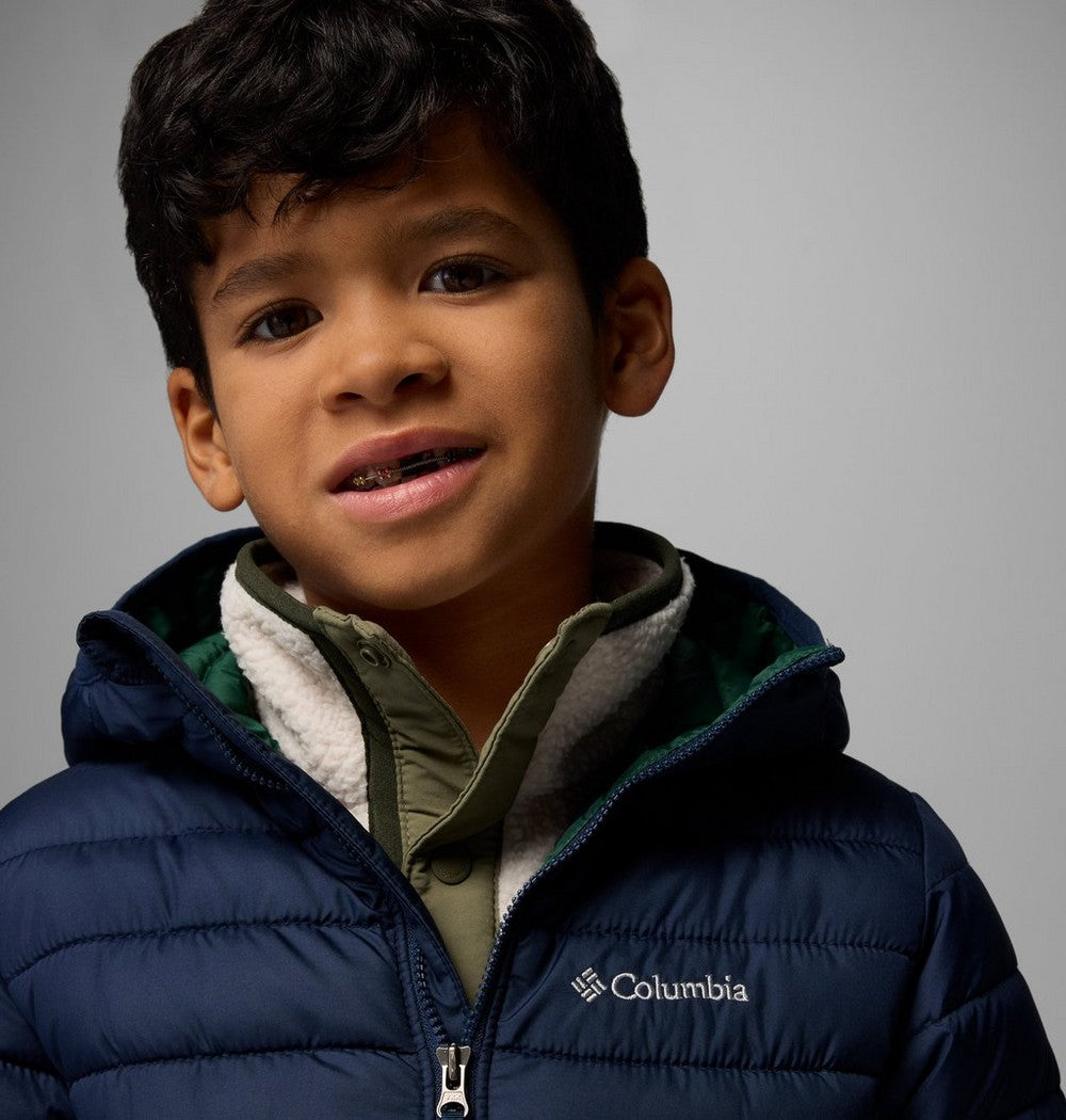 Boys' Hooded Insulated Puffer Jacket - Orange