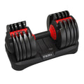 FitRx Smart Bell Quick Select Adjustable Dumbbell, 5-52.5 Lbs