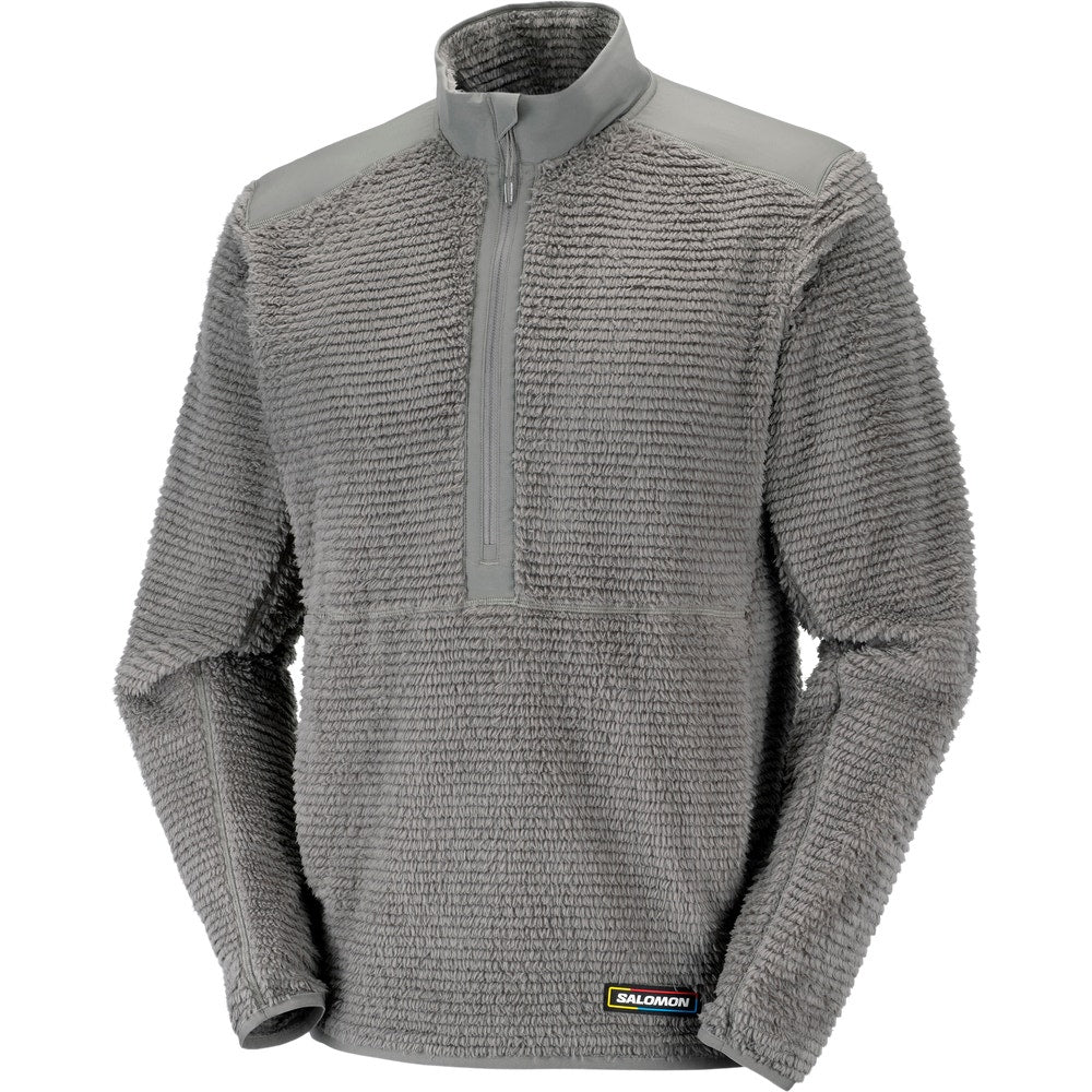 Men's Insulated Half-Zip Fleece - Black