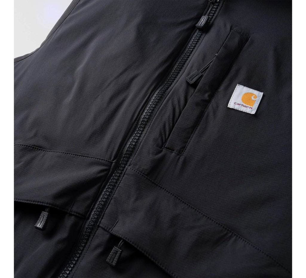 Women's Insulated Hooded Vest - Black