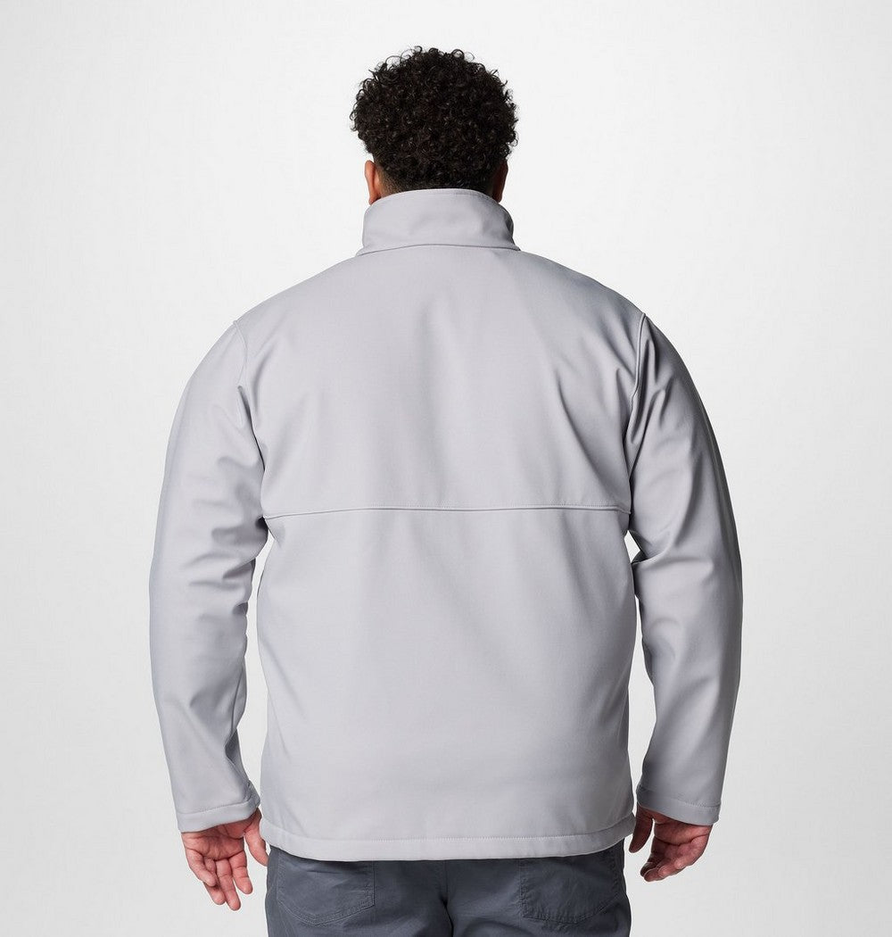 Men's Big Softshell Jacket - Grey