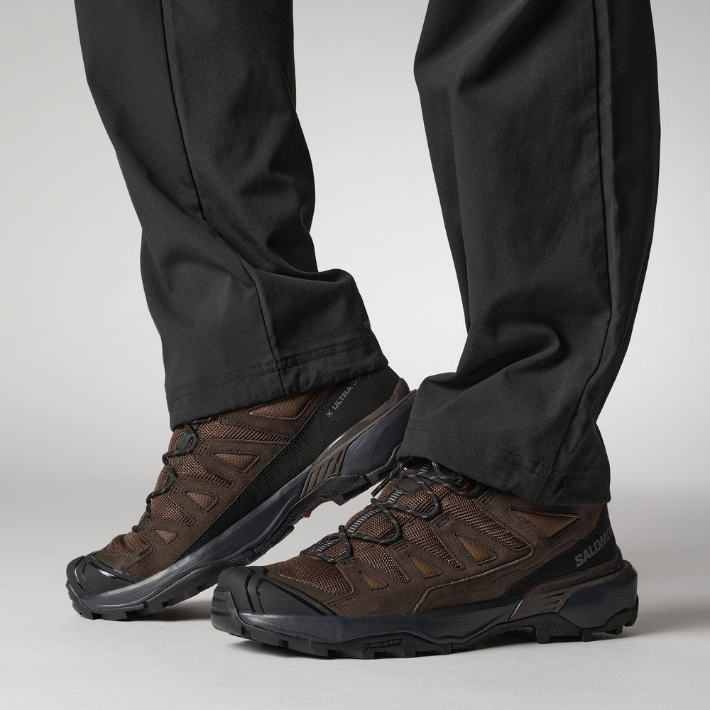 Men's Waterproof Leather Mid Hiking Boots - Tan