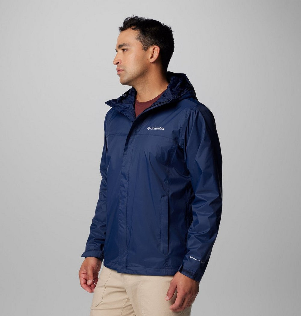 Men's Tall Waterproof Rain Jacket - Blue