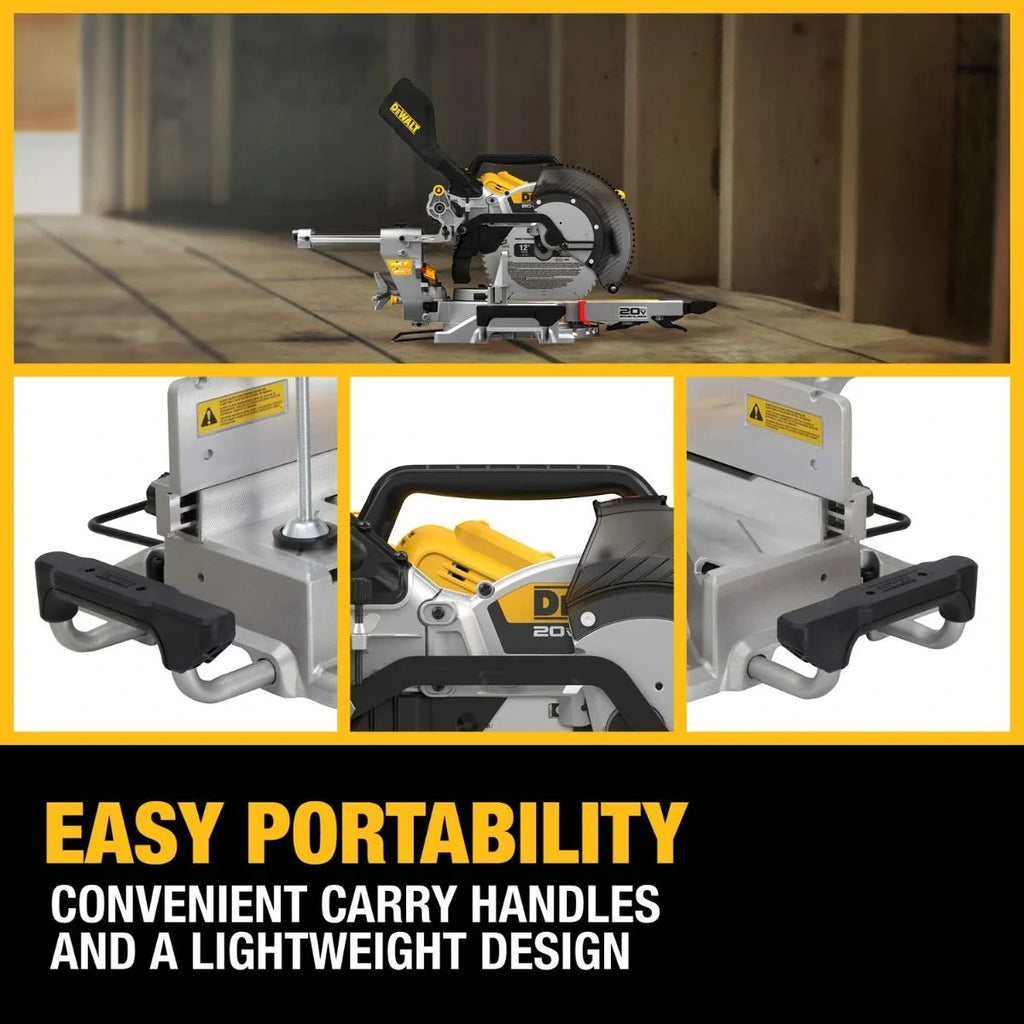 20V 12-Inch Double-Bevel Sliding Miter Saw