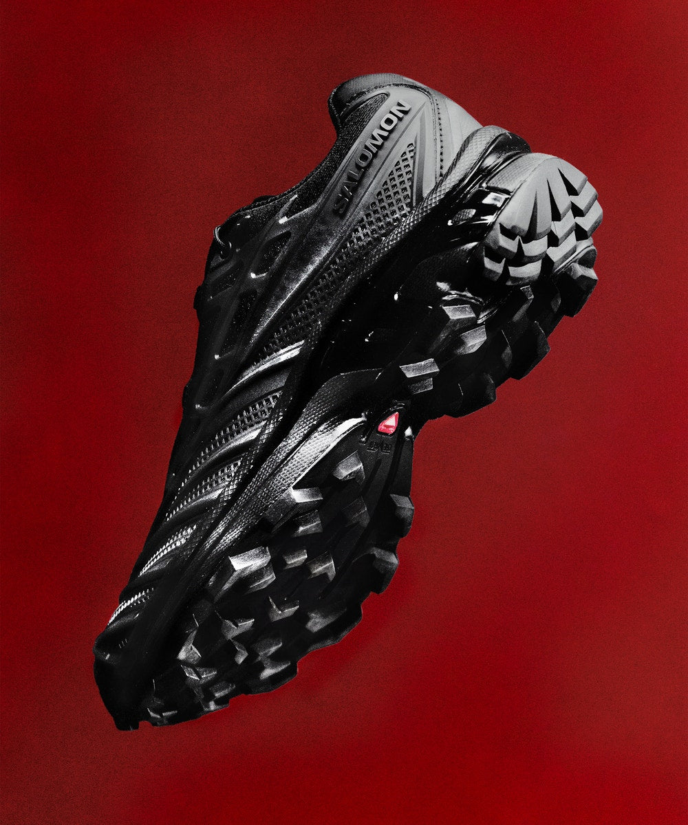 Layered Mesh Sneaker - Black
