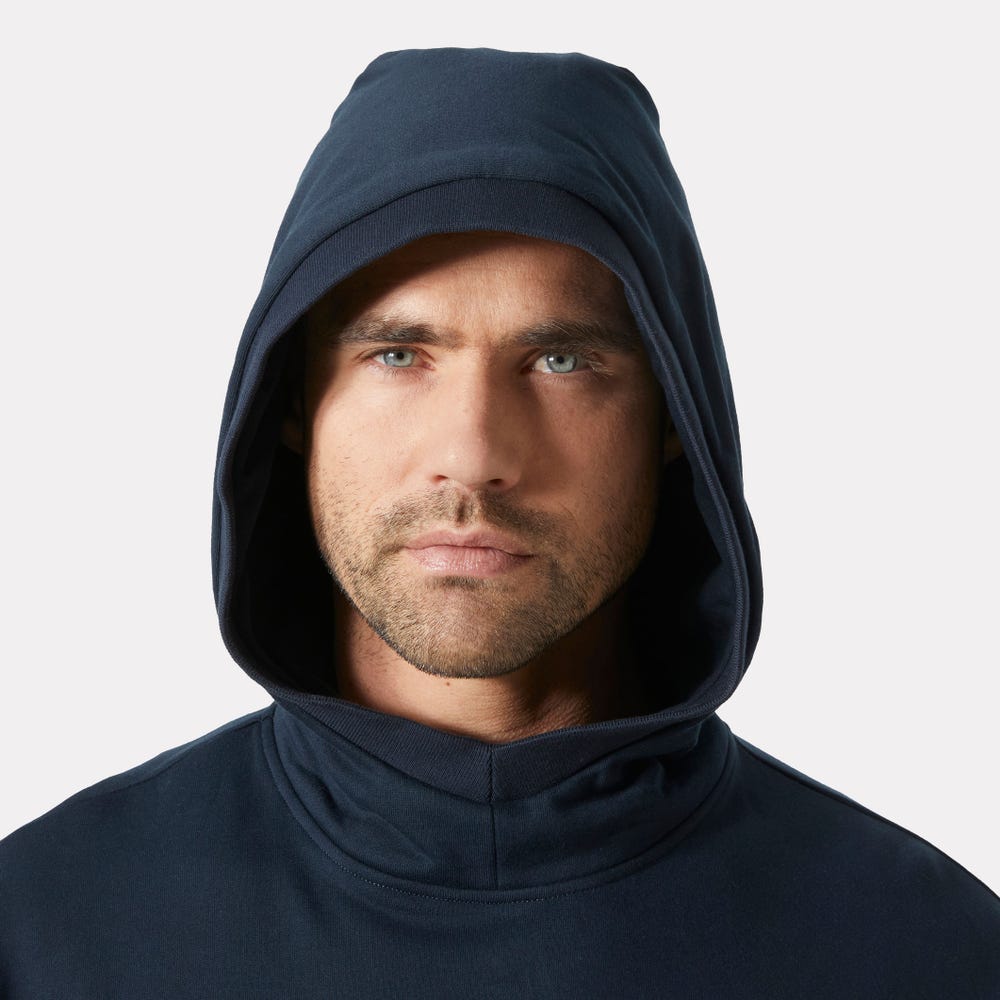 Men's Full-Zip Work Hoodie - Navy