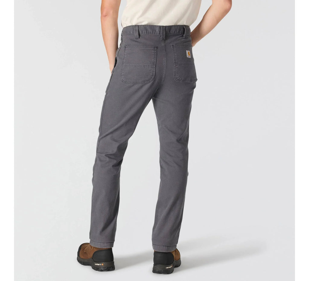 Slim Tapered Stretch Canvas Work Pants - Shadow