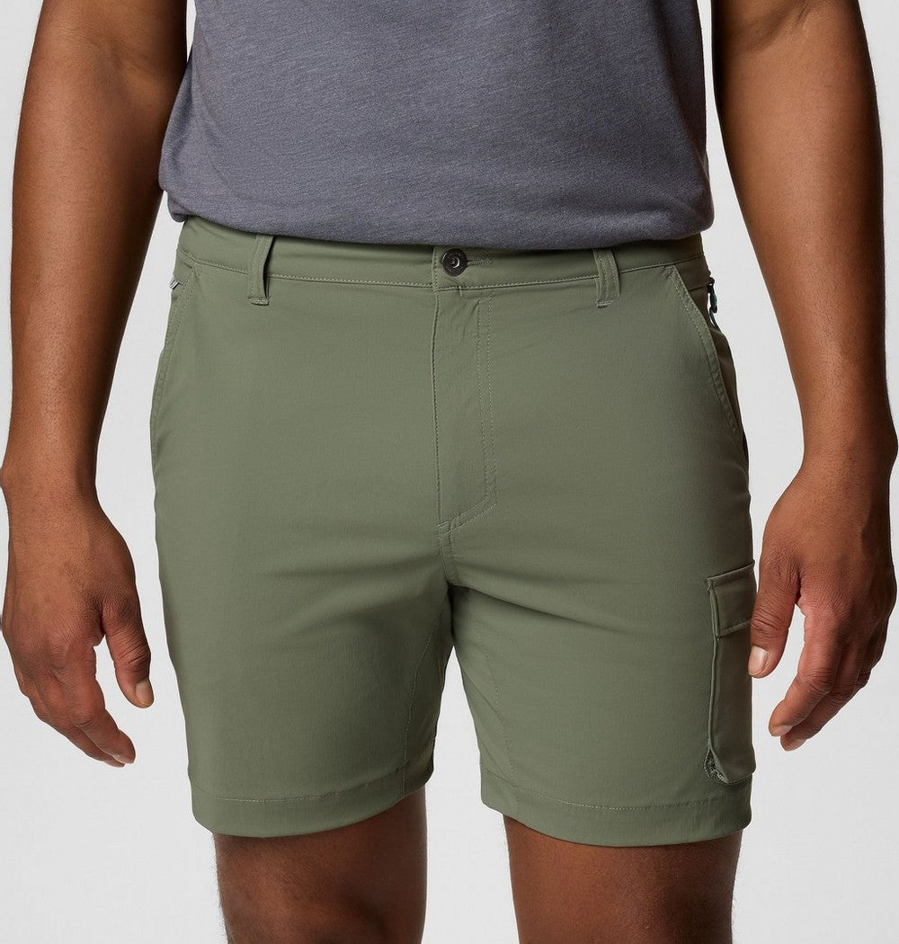 Men's Stretch Fishing Shorts - Cool Grey
