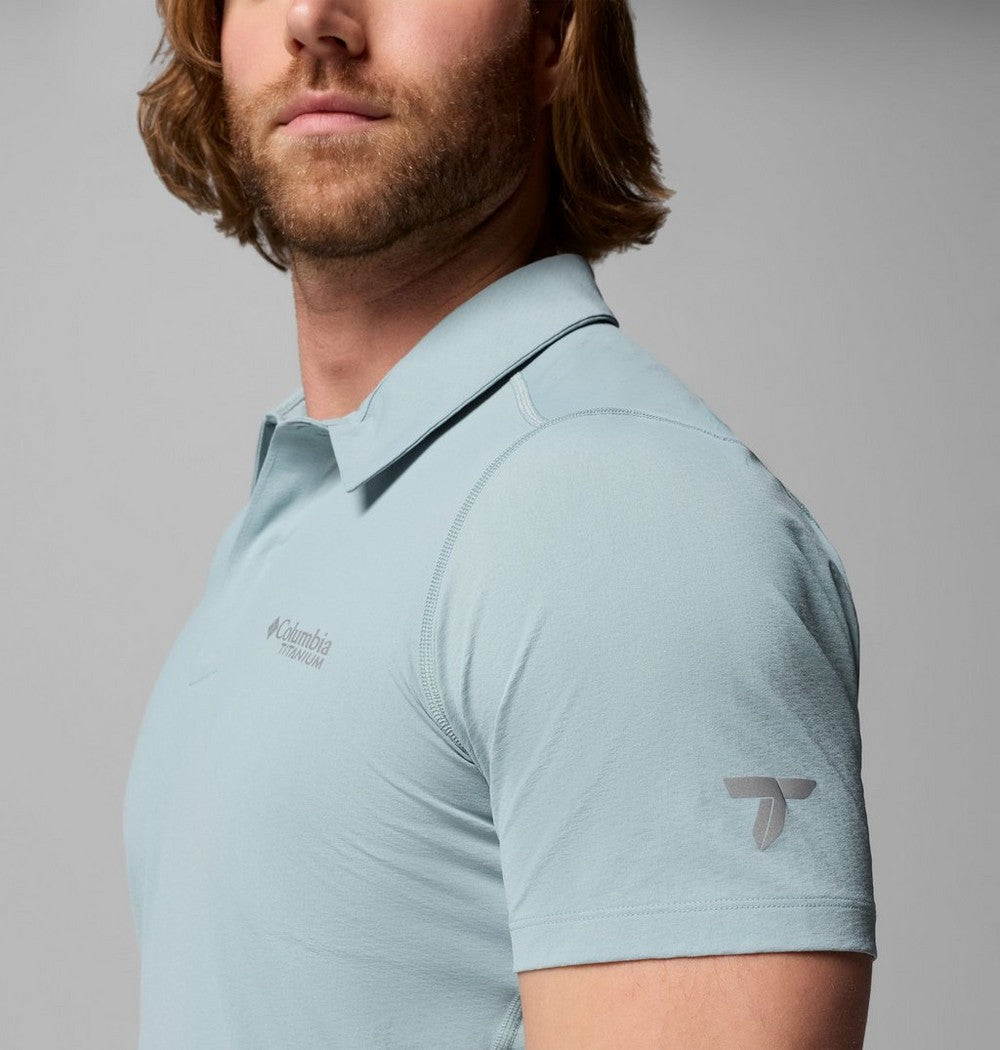 Men's Cooling Sun Protection Polo - Green