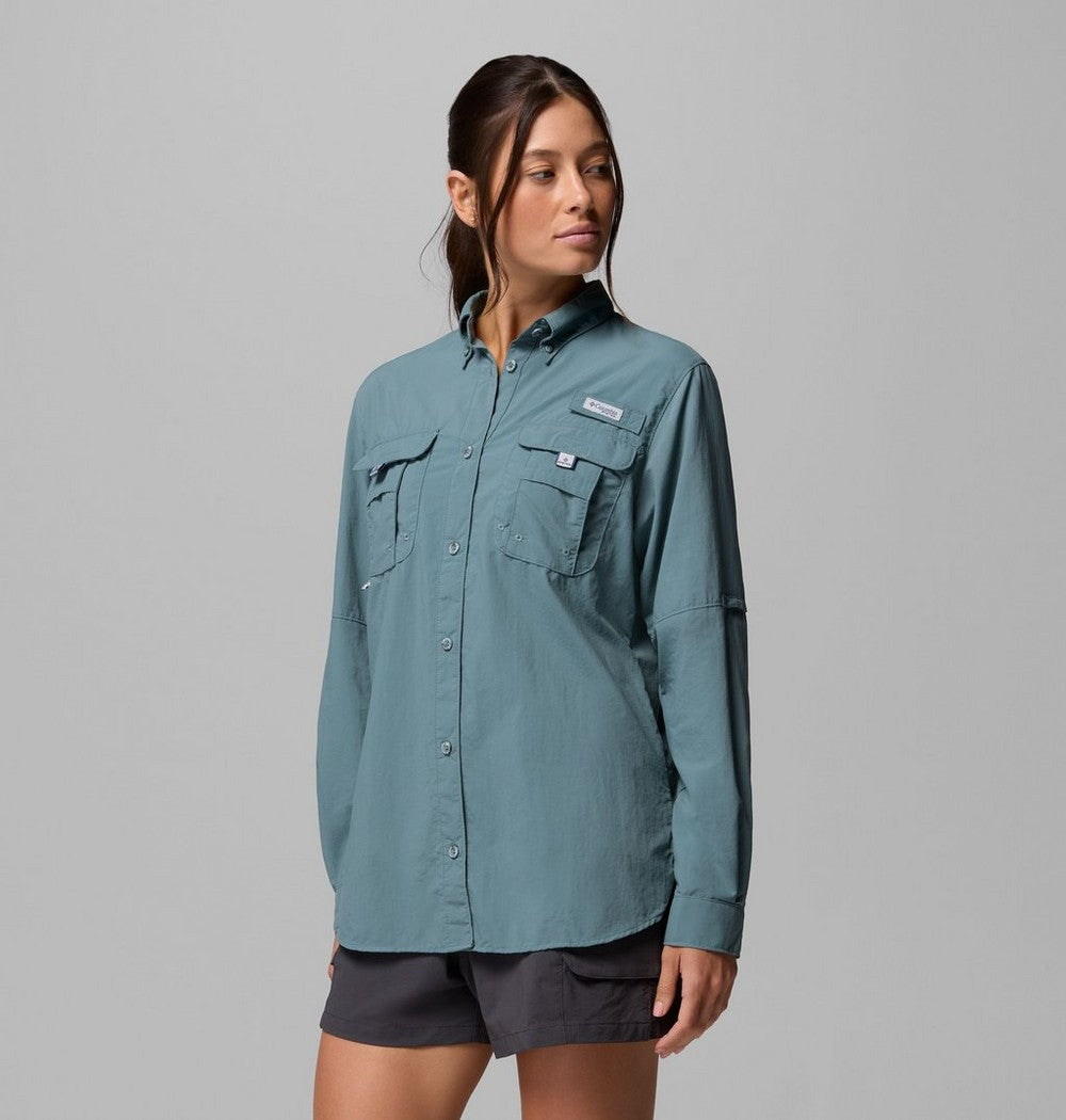 Women's Long Sleeve Fishing Shirt - Pink