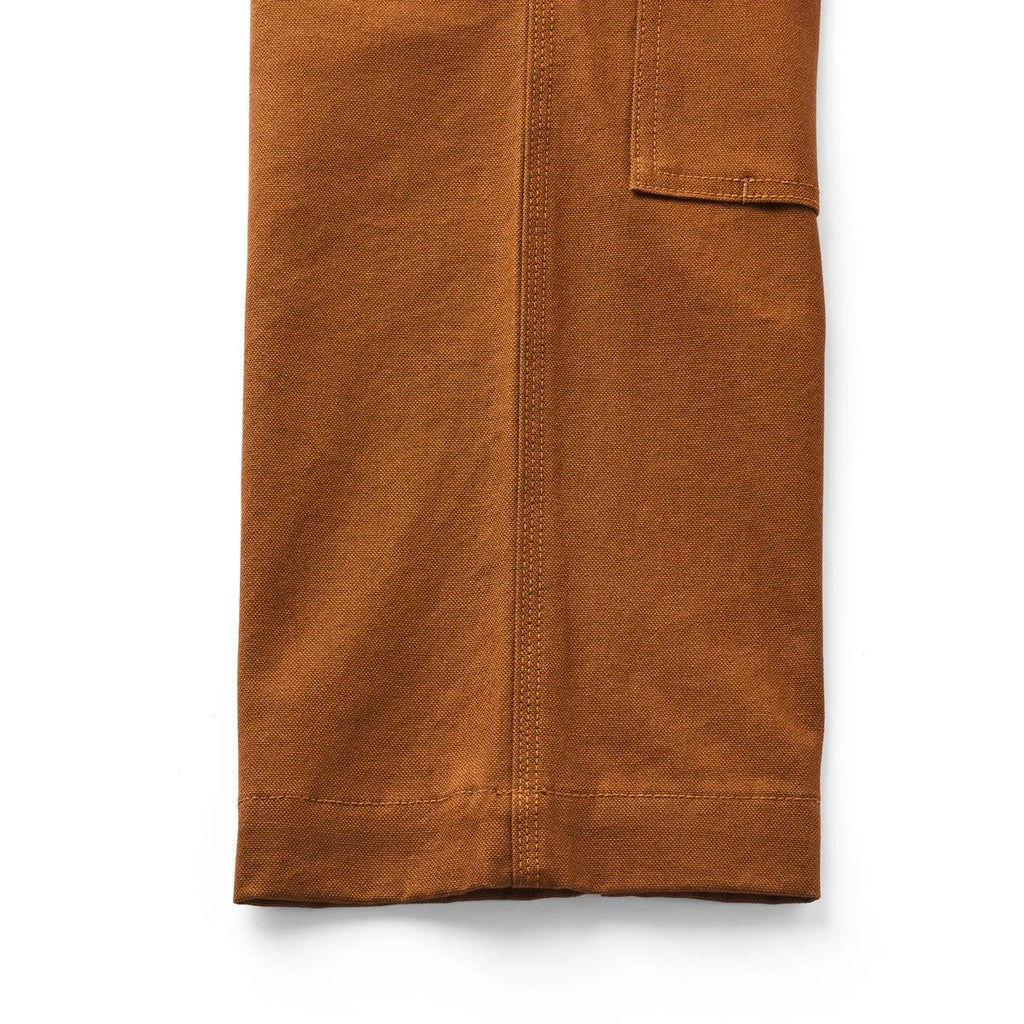 Double-Knee Duck Canvas Work Pants - Tan