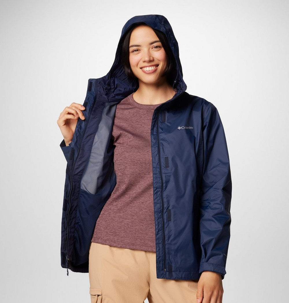 Women's Packable Rain Jacket - Fig