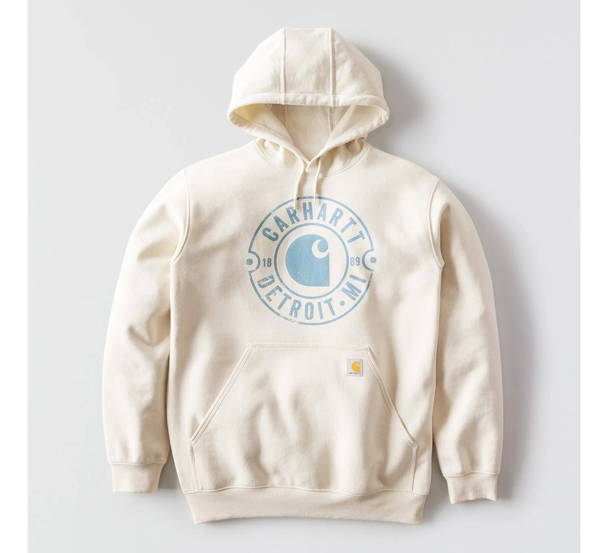 Men's City Graphic Fleece Pullover Hoodie - Tan