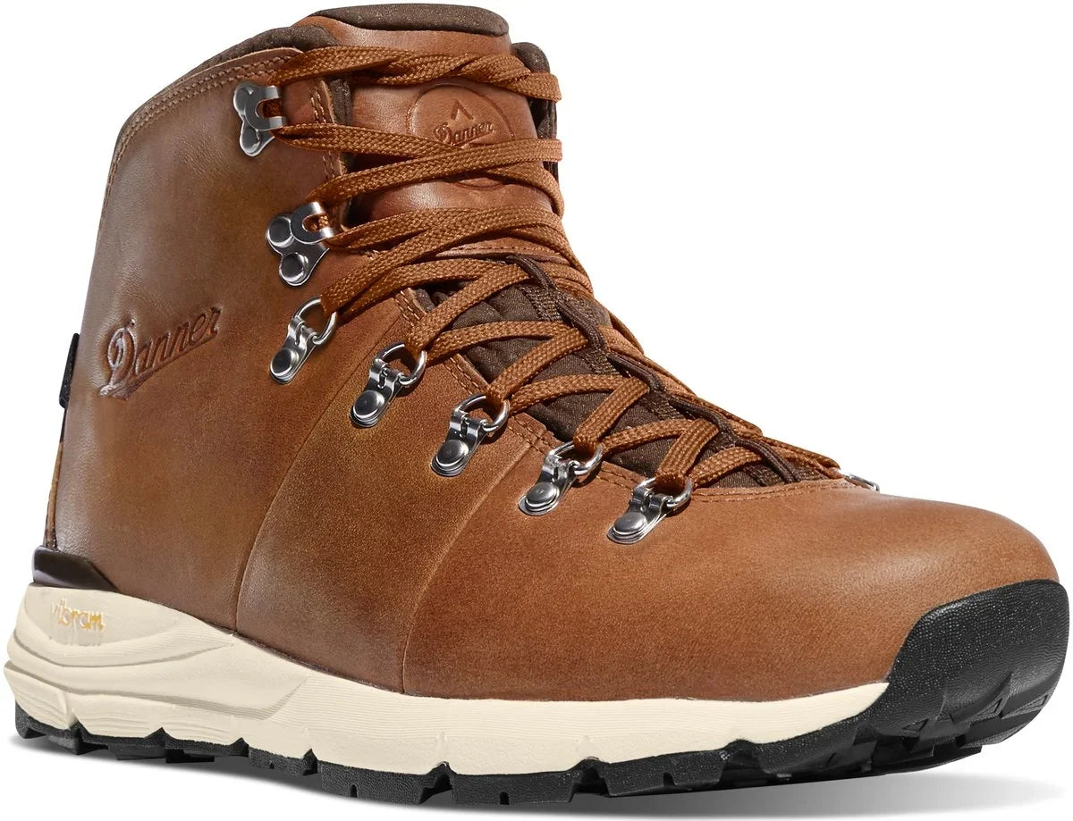 Waterproof Leather Hiking Boot - Saddle Tan