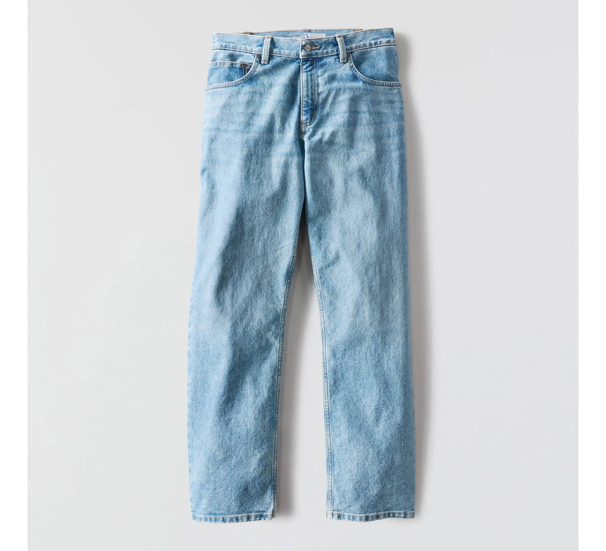 Men's Loose Straight Stretch Work Jeans - Weld