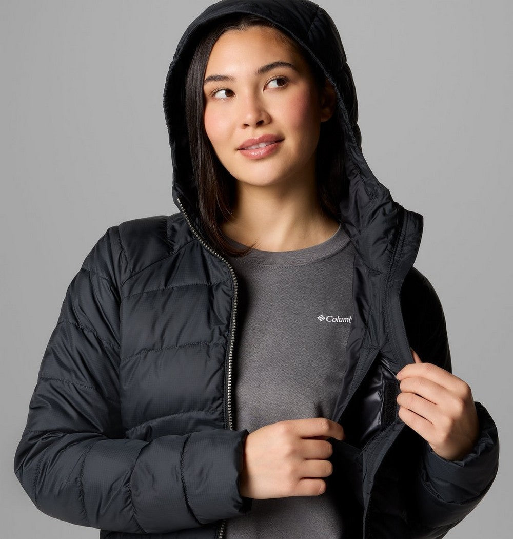 Women's Insulated Hooded Jacket - Wine