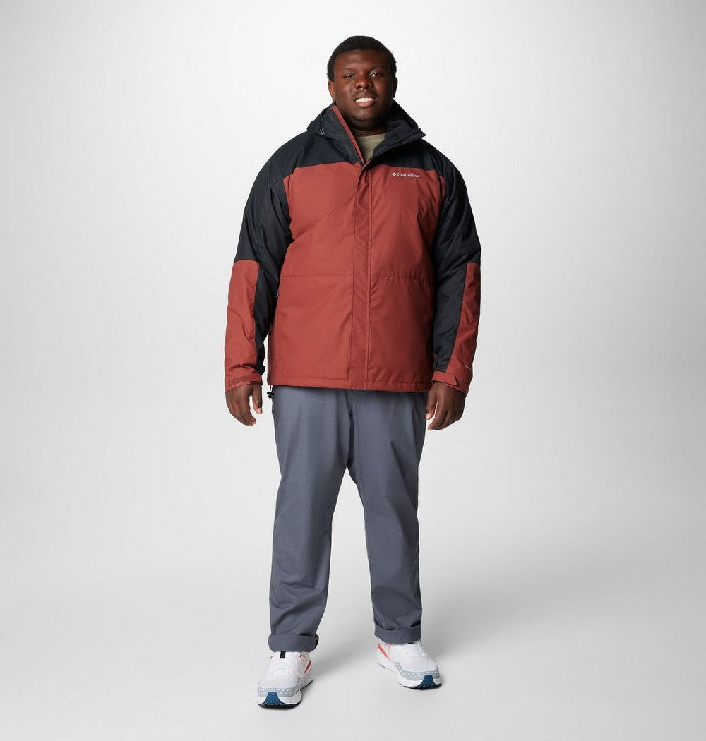Men's Big 3-In-1 Waterproof Jacket - Green