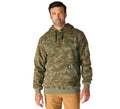 Men's Camo Pullover Hoodie - Green