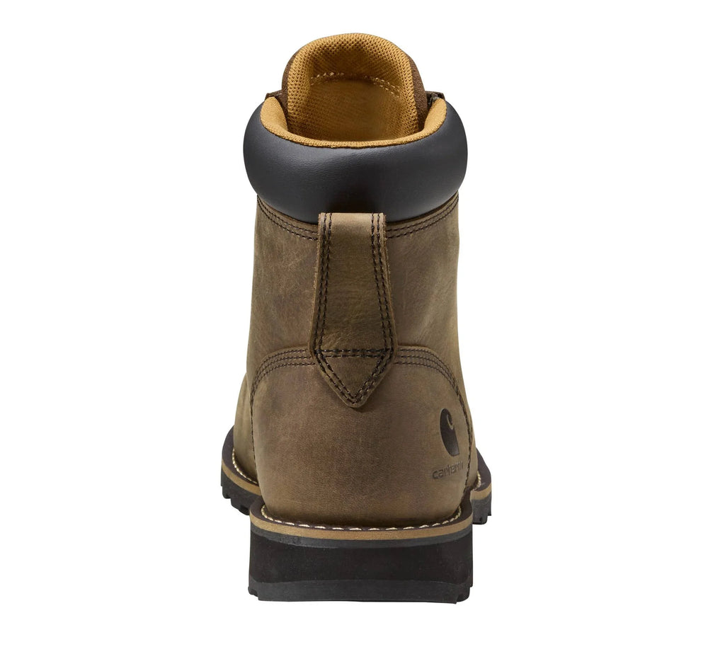 6-Inch Water-Resistant Composite Toe Work Boot - Brown