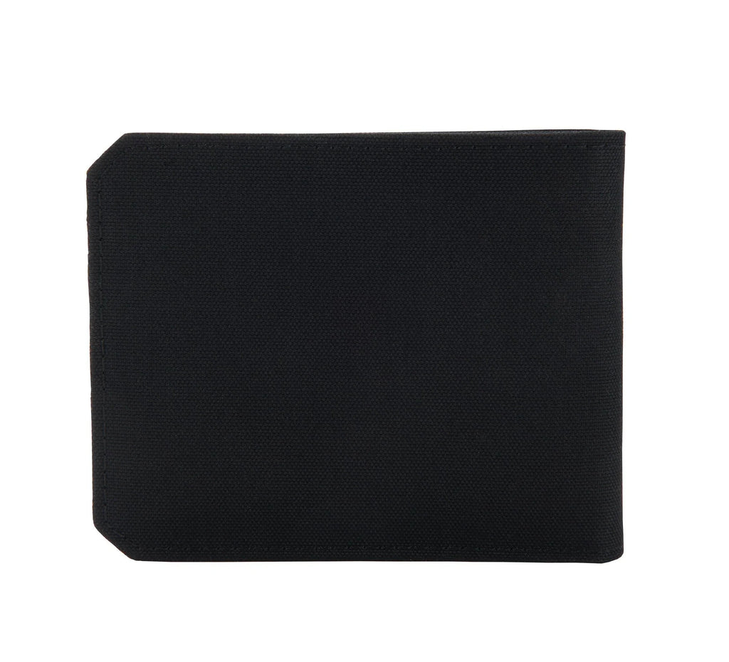 Water-Resistant RFID Bifold Wallet - Black