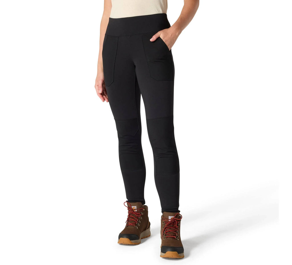 Women's Midweight Work Leggings - Black