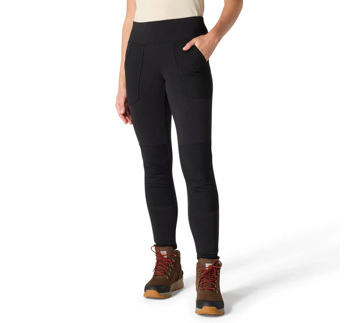 Women's Midweight Work Leggings - Black