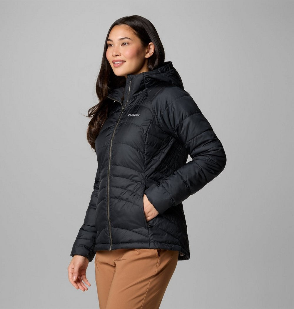 Women's Insulated Hooded Jacket - Wine